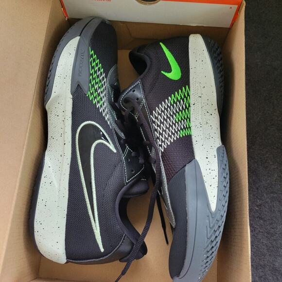 NIKE AIR ZOOM G.T. CUT ACADEMY BLACK/VOLT-ANTHRACITE SIZE MEN'S 13 - Picture 12 of 12